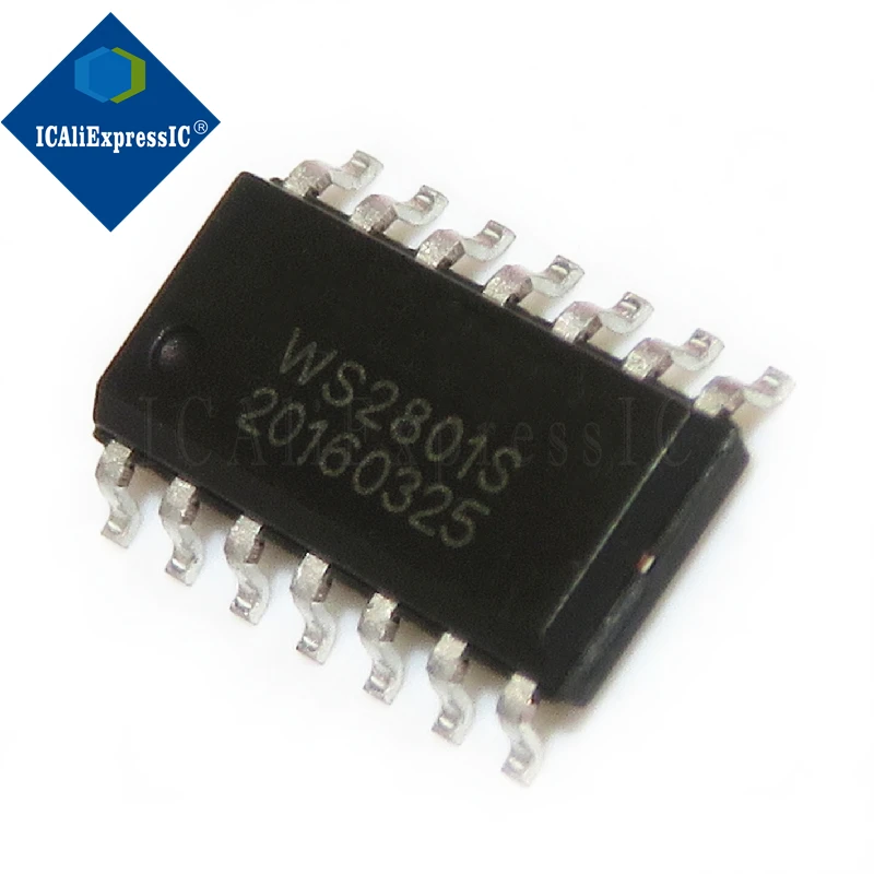 

10piece WS2801S WS2801 SOP-14