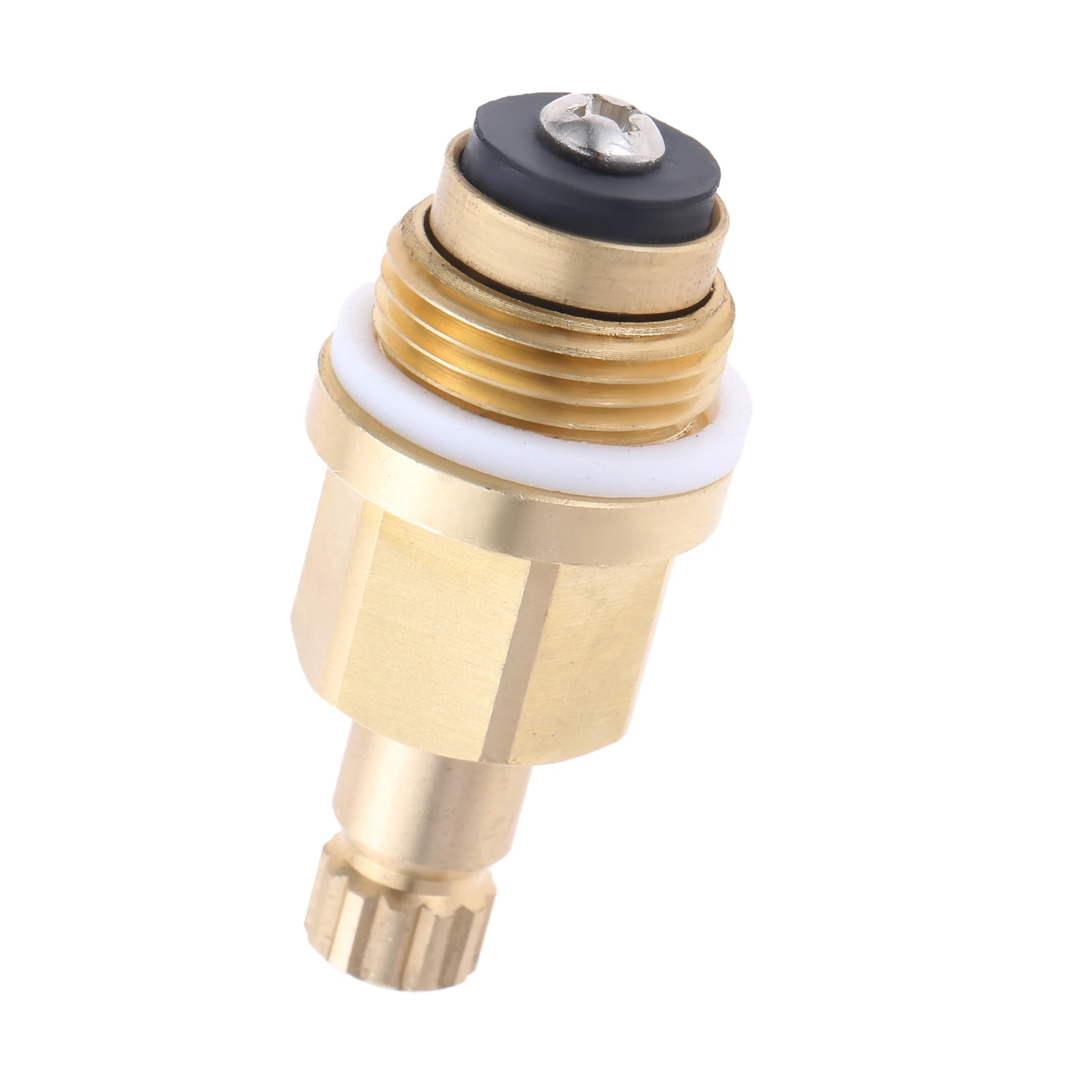 1-Set Brass Valve Faucet Stem Replace PK1100 Fit For Arrowhead Hose Bibs Boiler Drains & Sill Faucets Efficient Leak Prevention