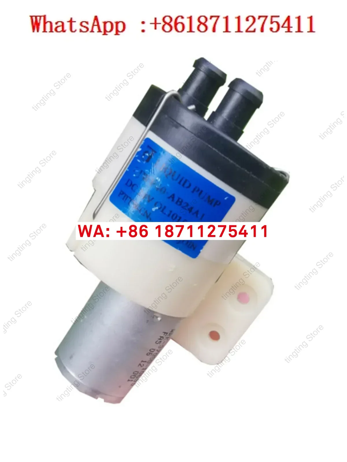 24V self-priming water pump, large flow diaphragm pump, micro DC high-pressure water pump, household small water pump
