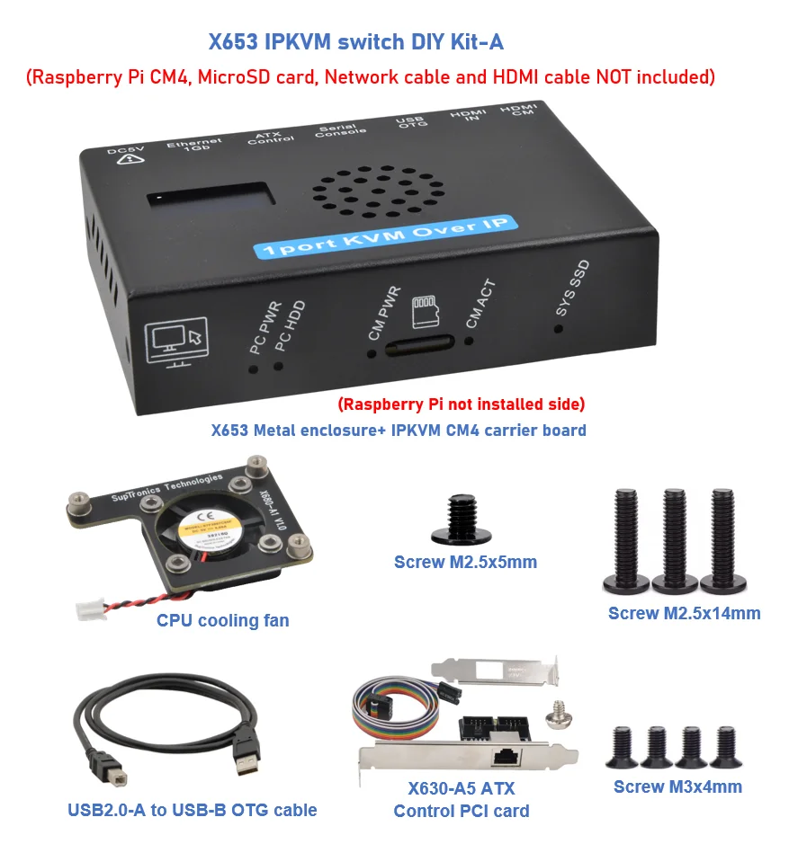 Variant: X653-IPKVM-DIY-KitA