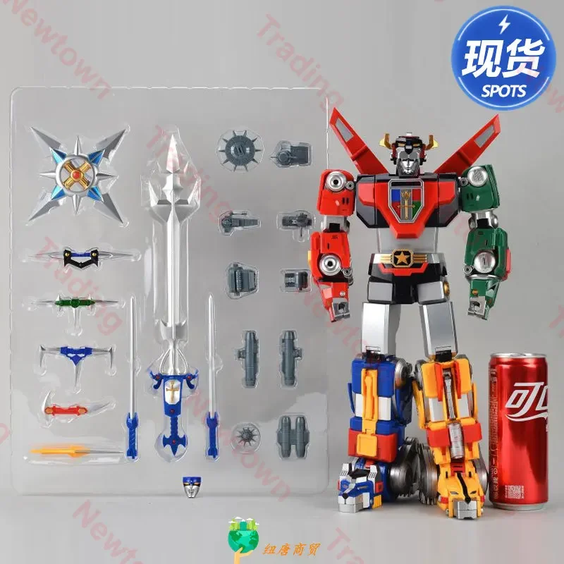 

In Stock MC Muscle Bear King of Beasts Reprint Voltron Combined Mechanical Lion Five-headed and Ever-changing Lion Toy Model