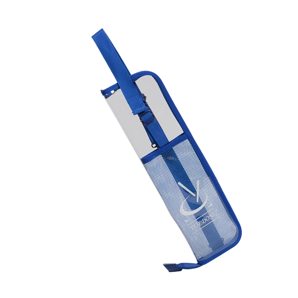 

Drumstick Bag Storage Case PVC Carrying Blue Child Practice Performance Durable Holder Percussion Instrument Accessories