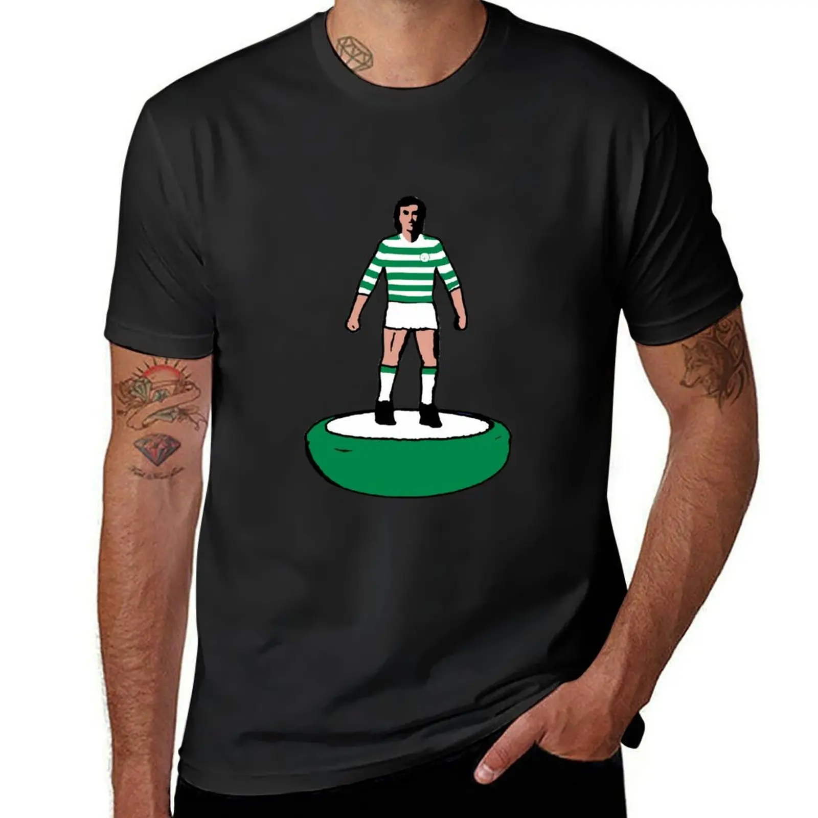 Subbuteo Player Celtics T-Shirt aesthetic clothes oversized T-shirt men