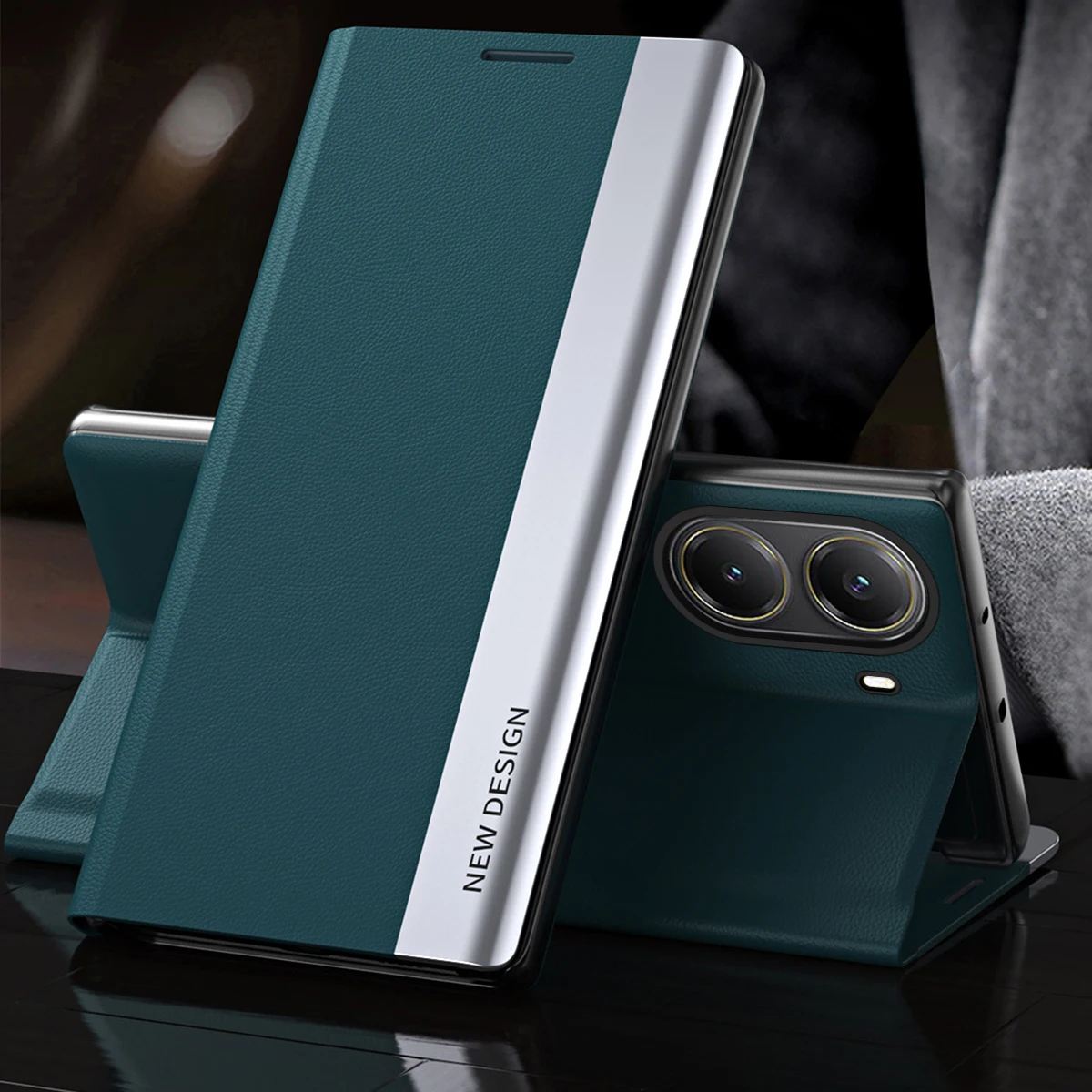 Plating Leather Pho…