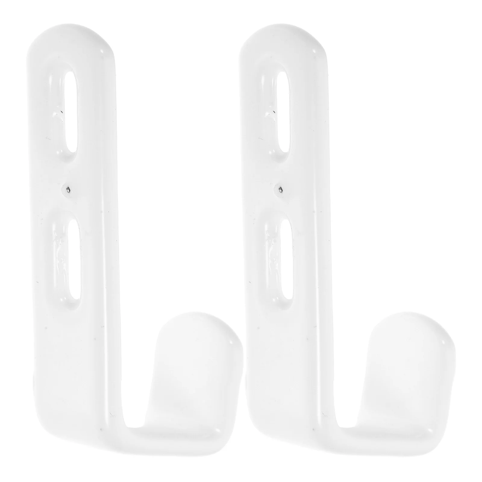 

2pcs Bunk Ladder Hook White Heavy Duty Loft Bed Hooks Replacement Hardware Camper Rv Bunk Brackets Bed Decoration Tool Durable