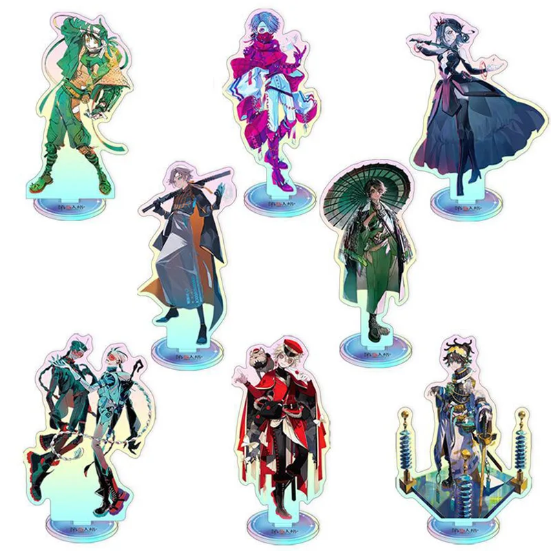 Anime Game Identity V Rainbow Laser Stand Acrylic Figure Mercenary Bloody Queen Standing Desktop Decorative Ornament Gifts