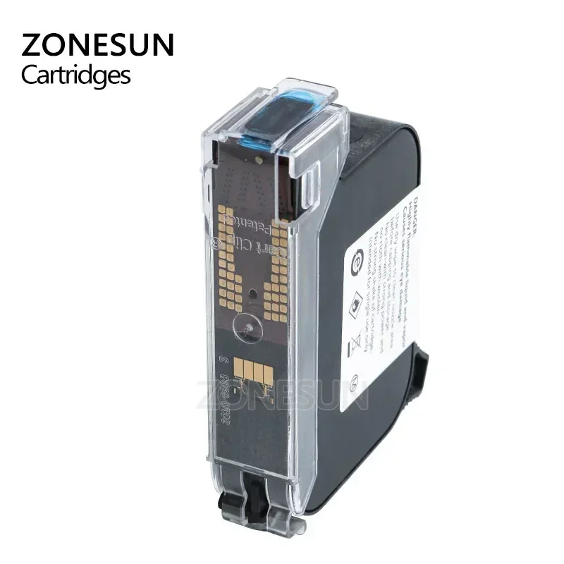 ZONESUN ハンドヘルドインテリジェント USB QR コードインクジェットプリンタコーディングマシンインクカートリッジプリンタ用インクボックス ZS-IC1