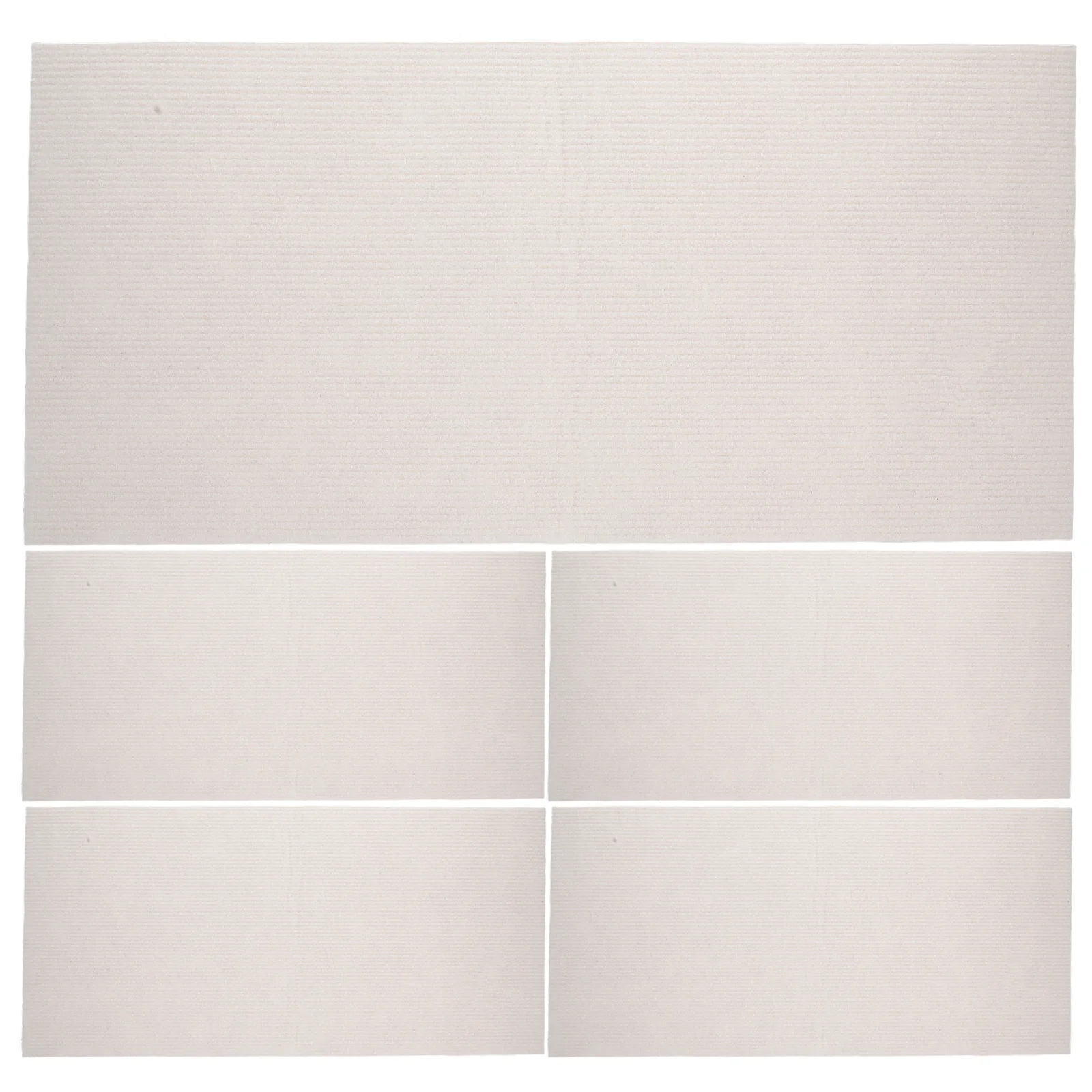 

5pcs Cat Scratch Mats Self Adhesive Trim To Fit Durable Furniture Protector Wall Mounted Scratching Pad For Cat Tree Shelves Pet