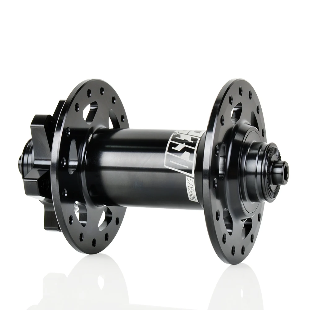 Koozer 350 Vorderradnaben: 28H/32H, 5x100mm QR/15x110 Boost, 6-Bolzen-Scheibenbremse, 2 abgedichtete Lager AL7075 für E-Bikes & MTBs – Detail 13