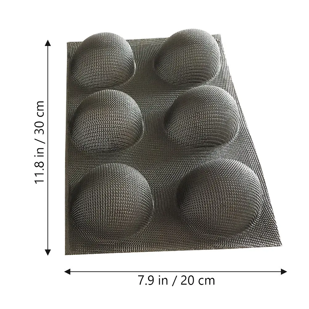 Silicone Bread Baking Mold Easy Demold Dishwasher Safe Thermal Conductive Baking Tool for Kitchen Dessert Shop Bakery Supplies