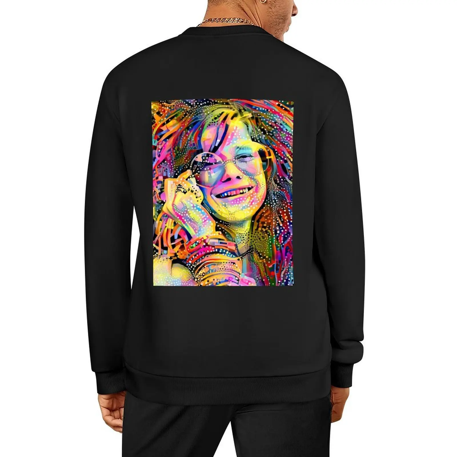 

Janice Joplin Pullover japanese style autumn new products autumn anime clothing sweatshirts men