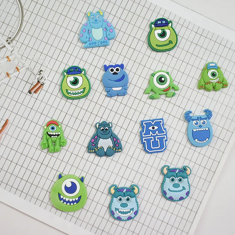 Cute Monsters University shoe charms for Clogs Sandals Decorations Shoe Buckle Pack Sale shoe Accessories Shoe Decoration