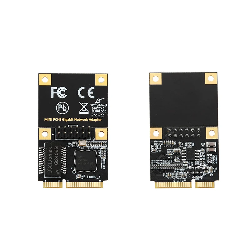 10/100/1000mbps RJ-45 Adapter LAN adapter karta sieciowa Mini pci-e Gigabit Adapter do gier adaptacyjnych akcesoria komputerowe karta PCI-E do gier