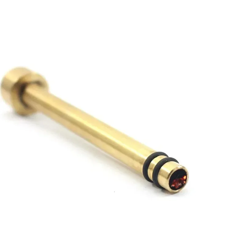 Outdoor Survival Camping Piston Fire Lighte r EDC Portable Air Compression Set Emergency Copper Tools