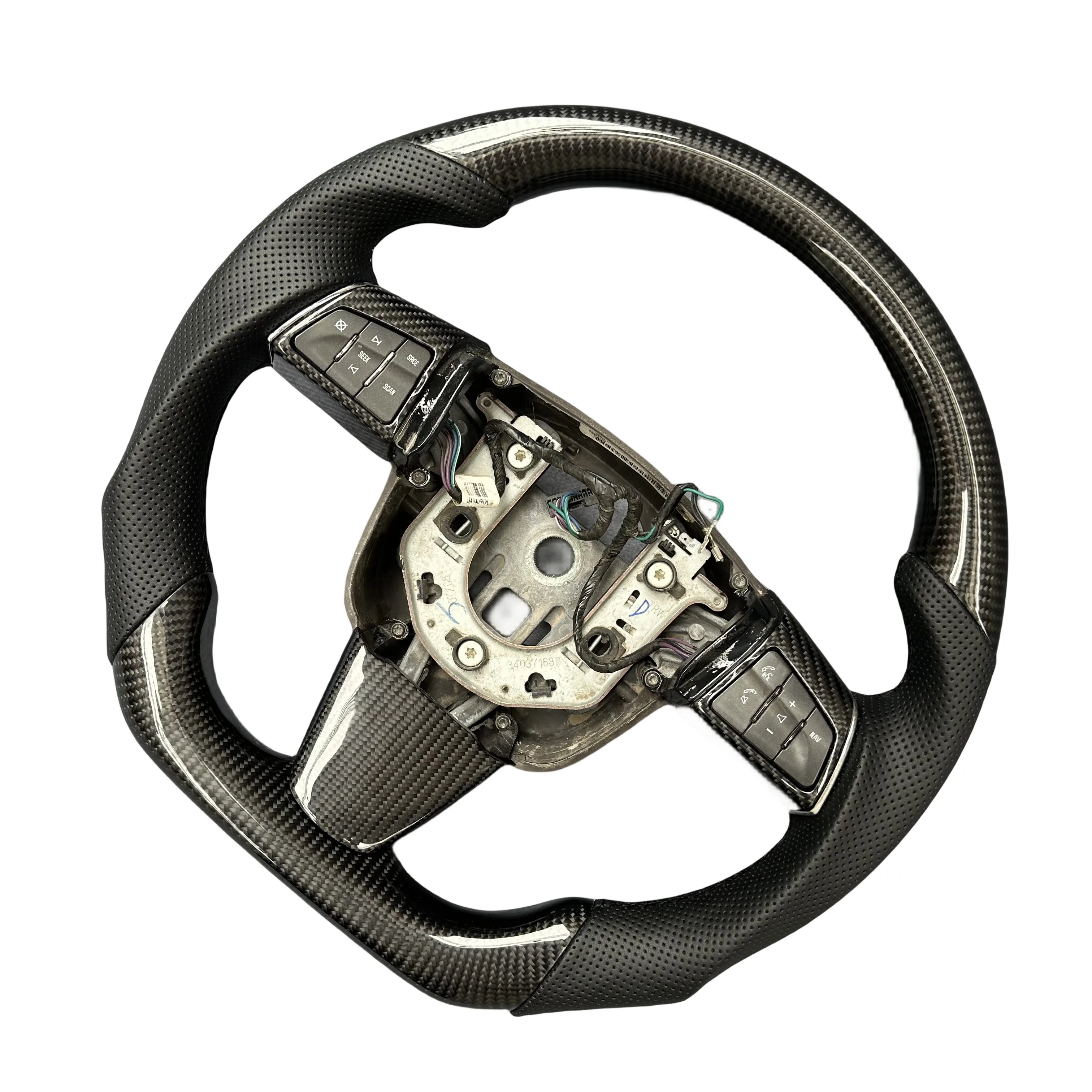 GM.Modi-Hub Factory Customized Carbon Fiber Steering Wheel For Cadillacs2008-2013 CTS  STS XLR SRX