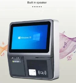 Android Windows System Cash Register, 11.6 Inch Touch Screen POS Cashier, 80mm Receipt Printer, Business Store