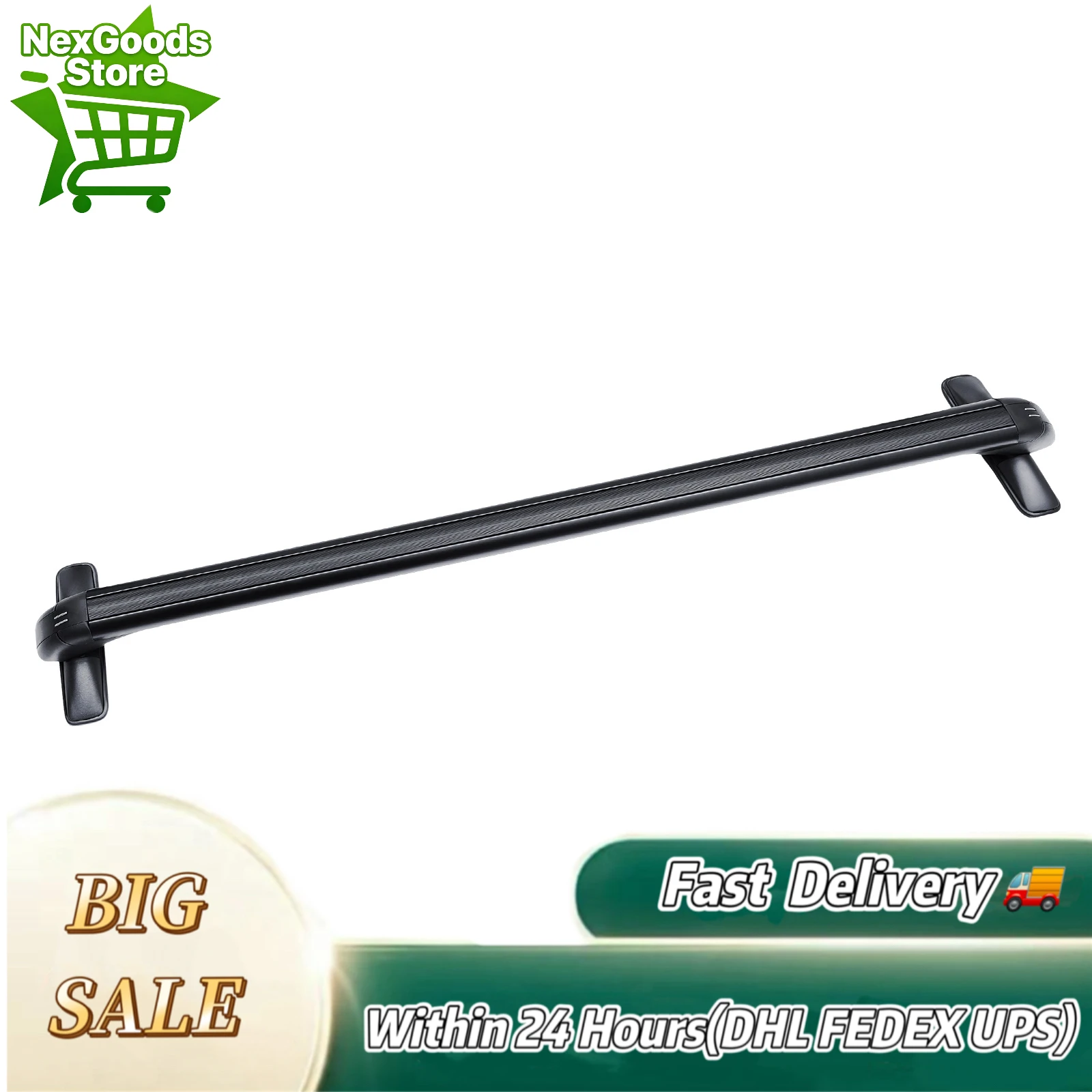 

Car Roof Bars with Locks 110-114cm Rain Trough Distance Direct Fit Replacement Safe and Stable Universal Use for 4 or 5 Door Car