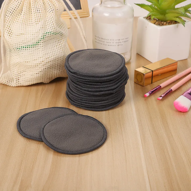 Fashion New Reusable Cotton Pad Makeup Remover Pads Facial Remover Bamboo Fiber Facial Skin Care Nursing Pads Skin Cleaning