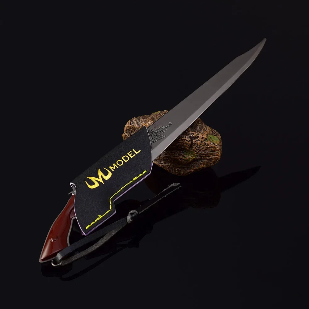 22 см GunBlade меч фэнтези игра оружие металлическая модель нож-бабочка периферийная машина стиль элитный металлический брелок подарочные игрушки