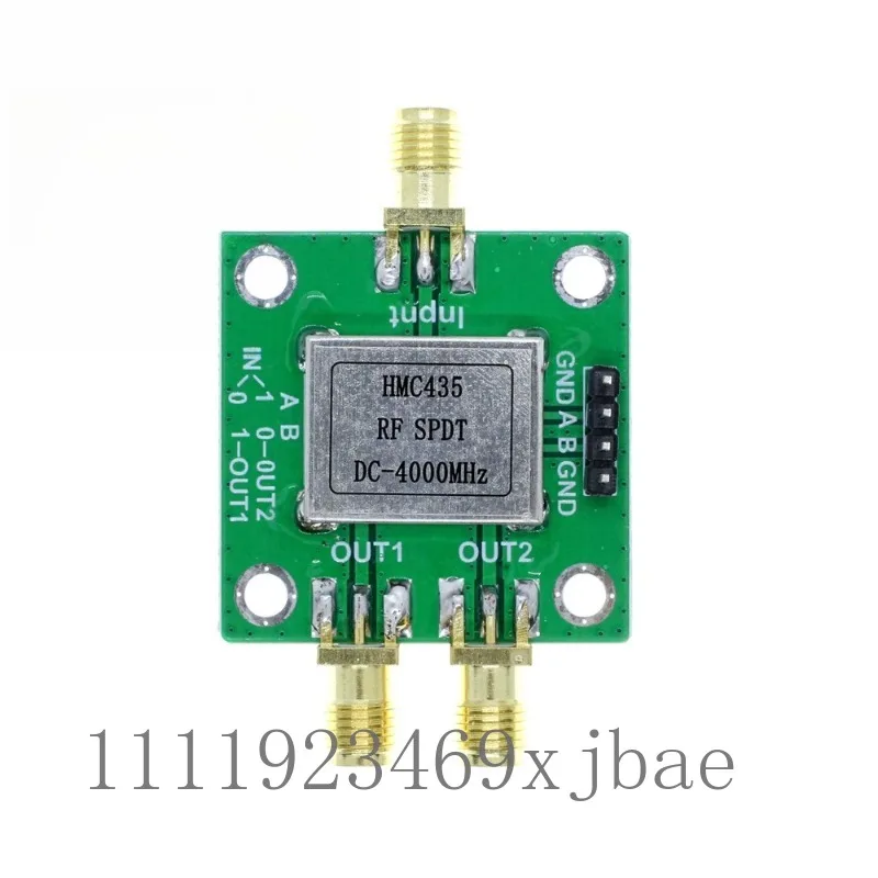 HMC435 SPDT RF Switch Multiplexer Module, DC-4GHz Single-Pole Double-Throw RF Signal Switch Board
