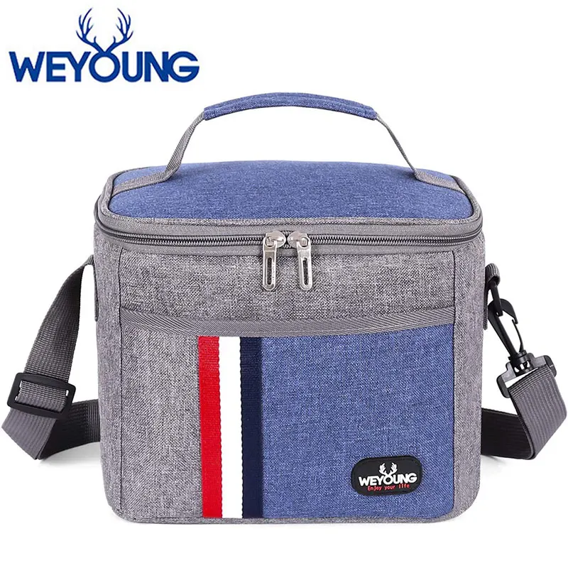 8L Insulated Lunch Bag Cooler Bag Thermal Bag Portable Lunch Box Ice Pack Tote Food Picnic Bags Lunch Bags for Work Storage Bag