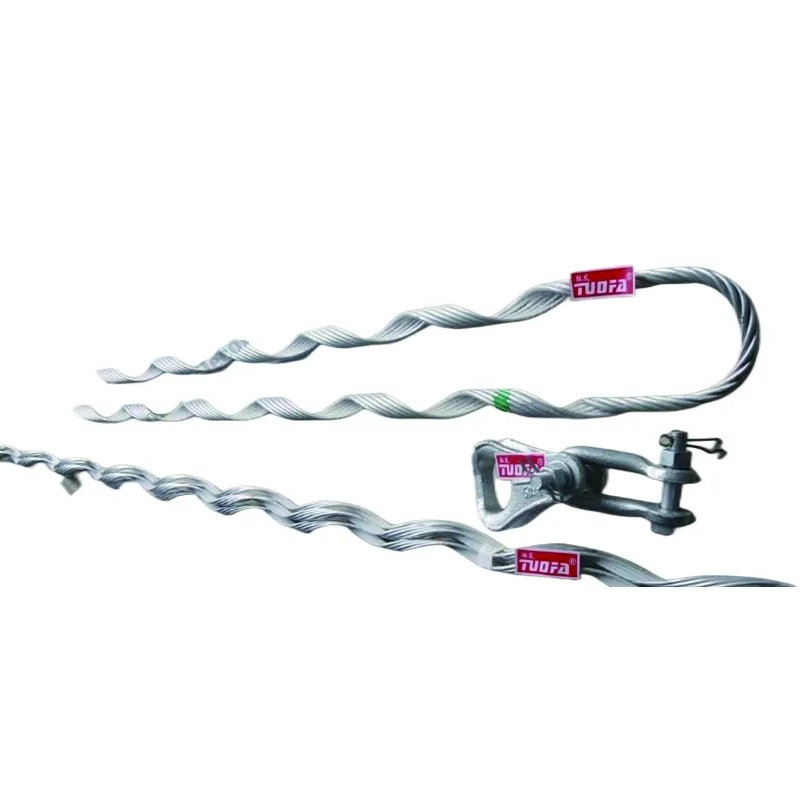ADSS Retention Kit Dead End Guy Grip Power Accessory Cable Jointing Tool For Fiber Optic Cable Fixing Installation
