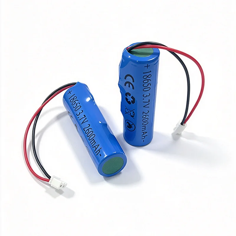 18650 Endurance Battery 1S1P 3.7V 2600mAh Rechargeable Battery, Suitable for Speaker Emergency Lighting Flashlight XH2.54 Plug