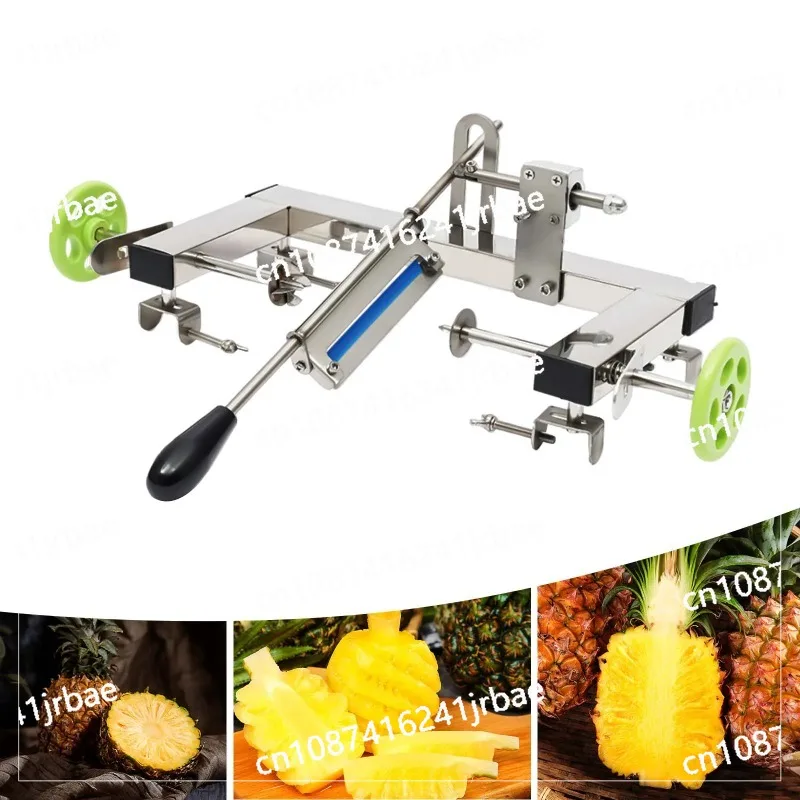 Easy Kitchen Skin Peeling Tool Pineapple Peeler Machine Kit Fruit Pineapple Slicer Cutter Peeler Stainless Steel Tool