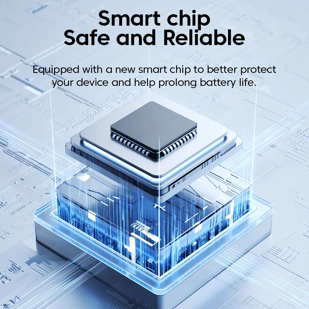 65 واط سوبر تهمة نوع C USB شاشة ديجيتال شاحن الهاتف مع قابل للسحب USB C كابل آيفون 17 16 15 سامسونج POCO Xiaomi