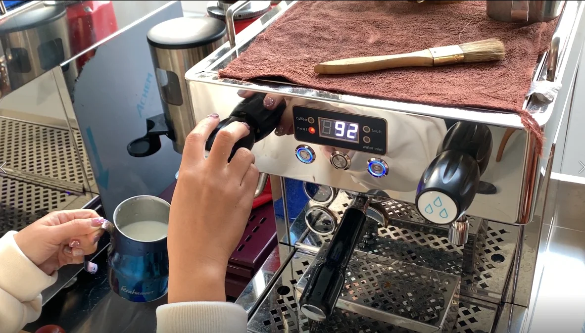 Coffee Machine Professional Espresso Makers Electrical Manual Barista Italian Cafetera Italiana Express Kaffeemaschine Portable