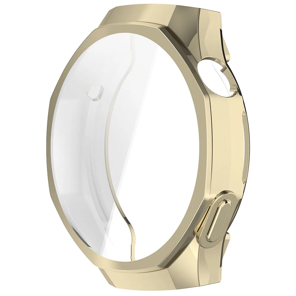 حافظة ناعمة من البولي يوريثان غطاء كامل واقي شاشة مضاد للخدش حافظة ناعمة من مادة البولي يوريثان الحراري لساعة هواوي GT5 Pro 46 مللي متر/42 مللي متر