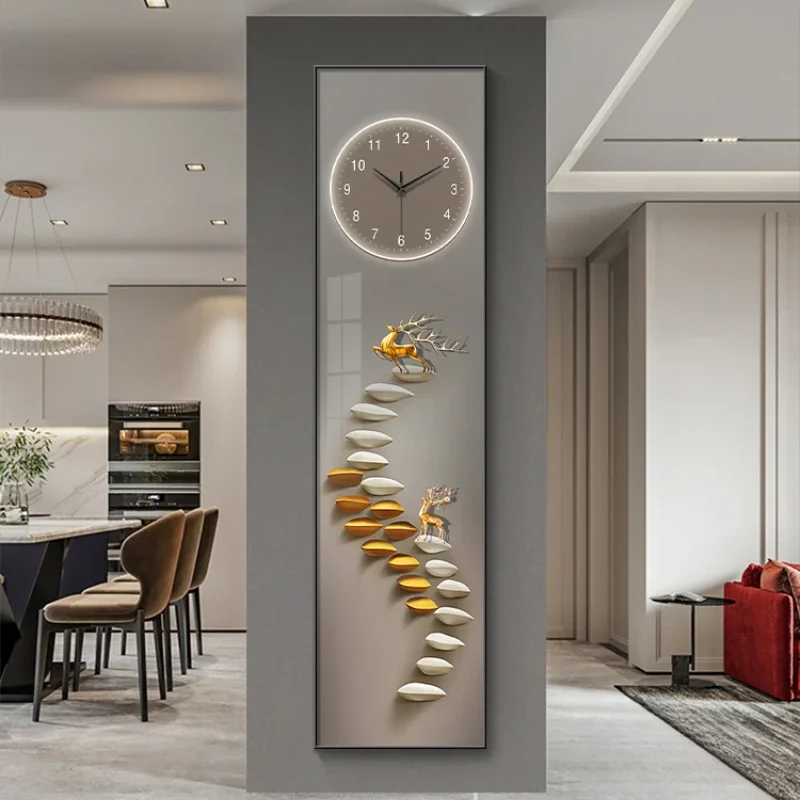 Stylish Silent Wall Clocks Luxury Stylish Modern Aesthetic Bedrooms Wall Watch Unique Reloj De Pared Living Room Decoration