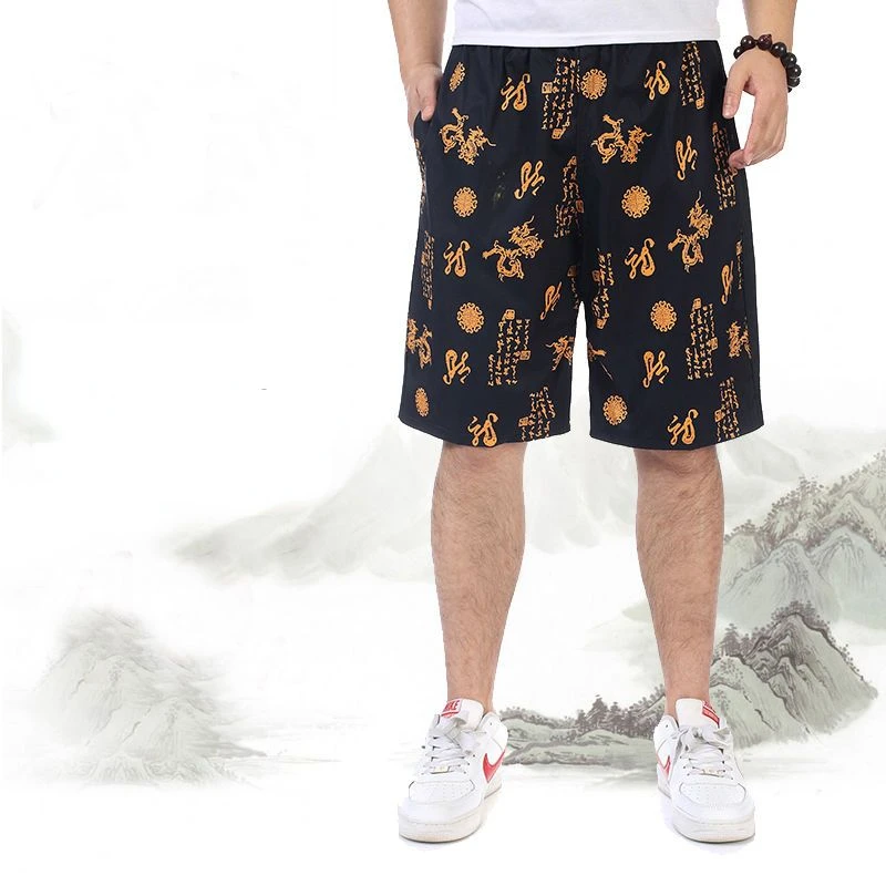 Basic Shorts New Beach Short Shorts Casual Sports Pants Pants Gym Shorts Men Clothing Swimwear Printed Loose