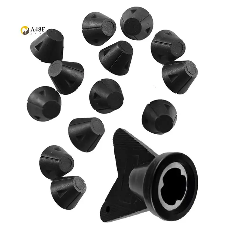 

A48F-12 PCS Football Shoe Replacement Spikes Football Shoe Studs Spikes For 5MM Threaded Football Shoe