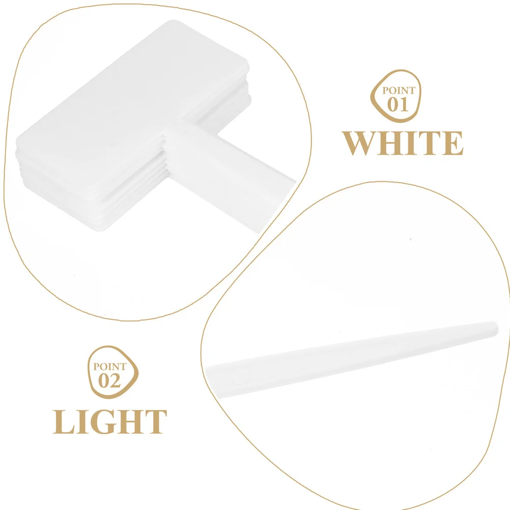 

10pcs Garden Plant Labels Plastic Plant Markers For Outdoor Indoor Potted Plants Nursery Greenhouse Identification Tags