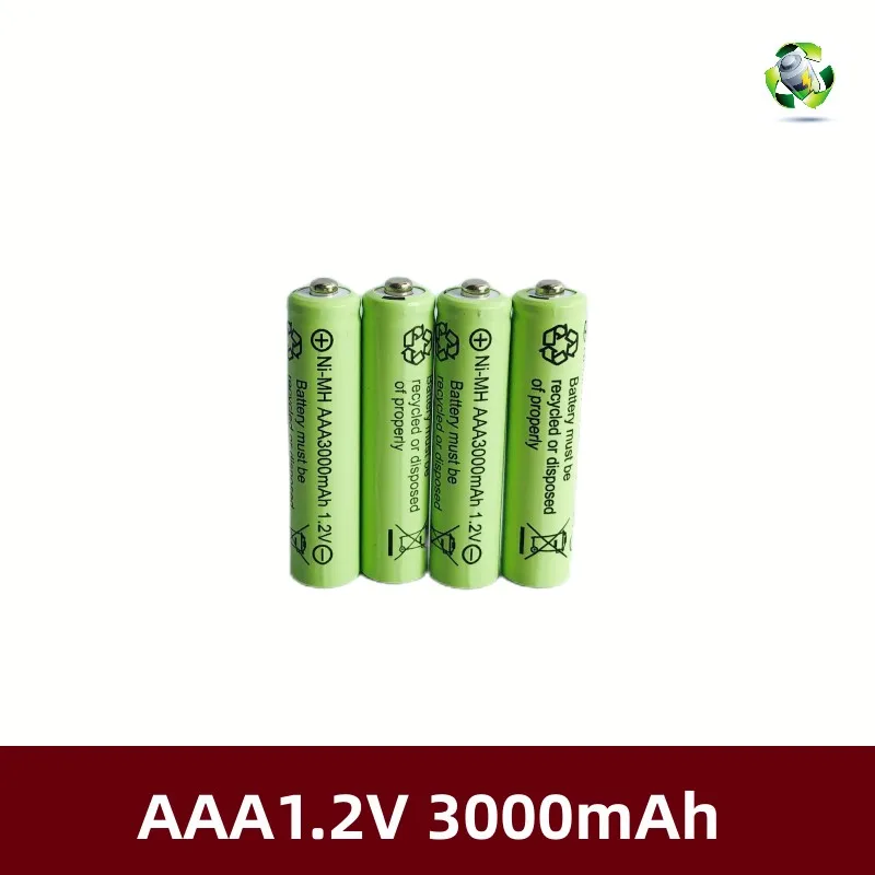 1.2V NI-MH 3000mAh AAA Rechargeable Battery For Electric Toothbrush Flashlight Mouse Clock Toy Keyboard Watch 3A Battery