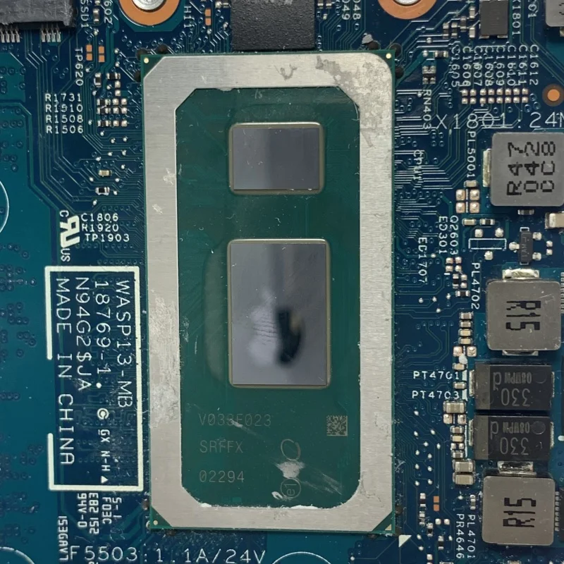 

Для DELL 3301 CN-0V61H1 0V61H1 V61H1 с материнской платой процессора SRFFX I5-8265U 18769-1, материнская плата для ноутбука, 100% полностью протестирована, работает хорошо