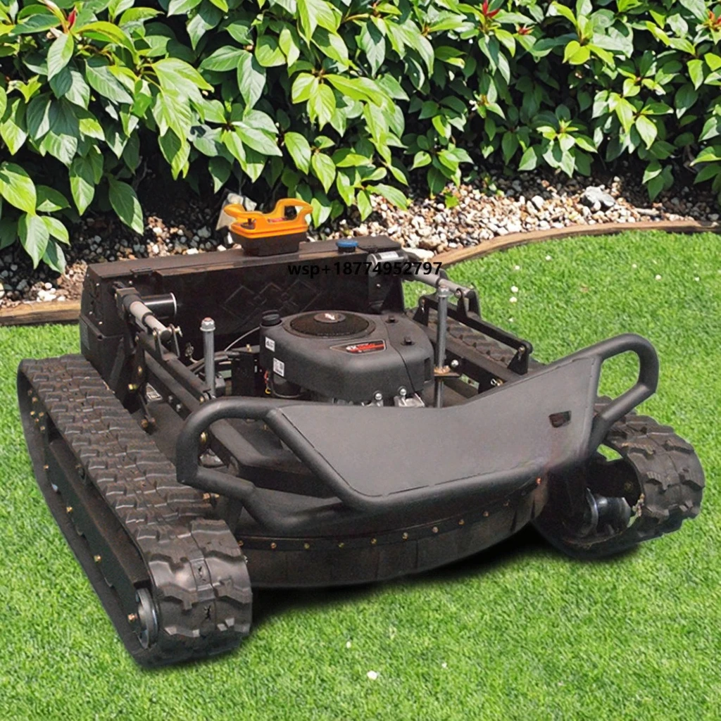 CE EPA Approved Professional 4-Stroke Cordless Engine Remote Control Lawn Mower Grass Cutter Crawler Sale