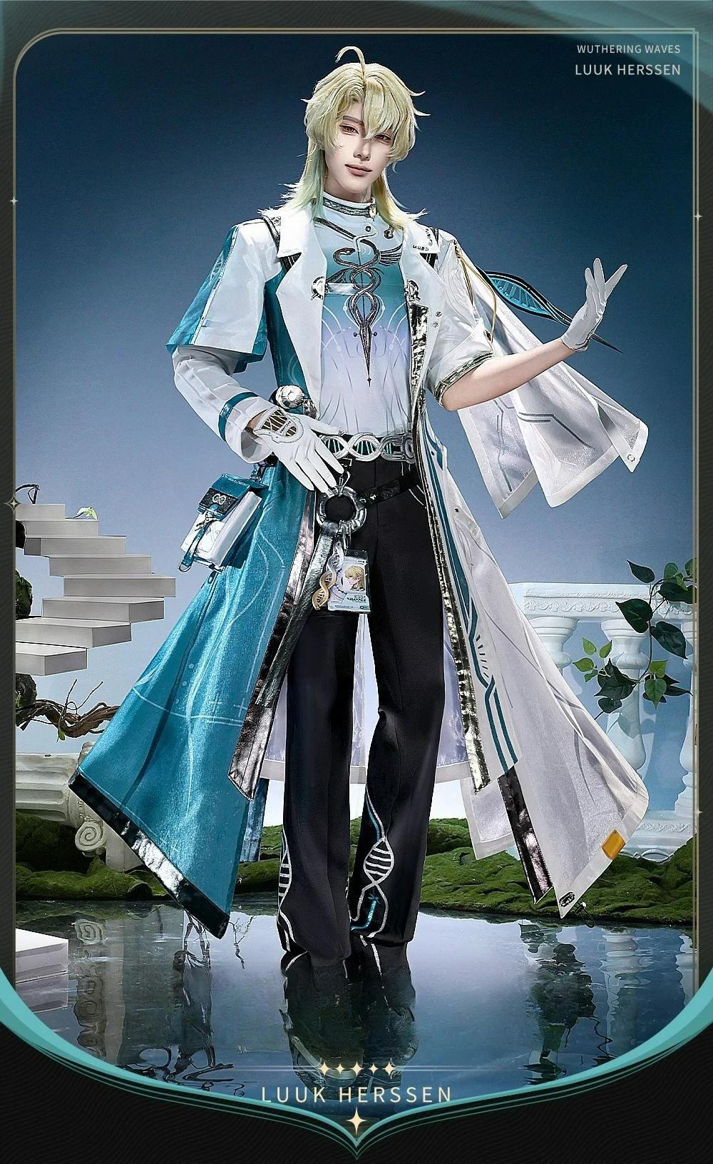 

‌Wuthering Waves‌ Cosplay Lu Hes Siglika Halloween Uniform Carnival Party Play Role Clothes