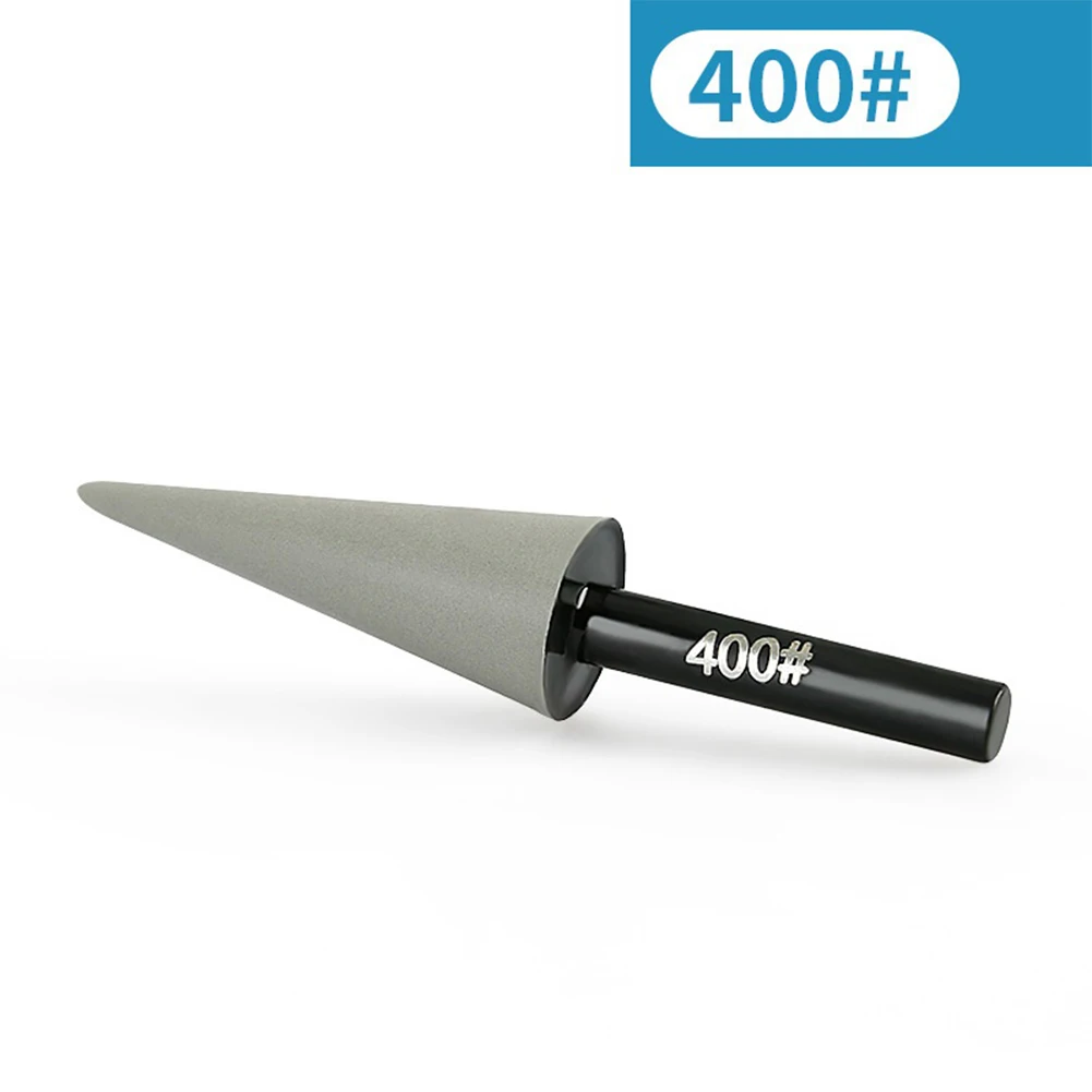 Conical Diamond Grinding Bits 50-1500 Grit With 6mm Shank Resin Diamond Grinding Burrs Heads Rotary Tool