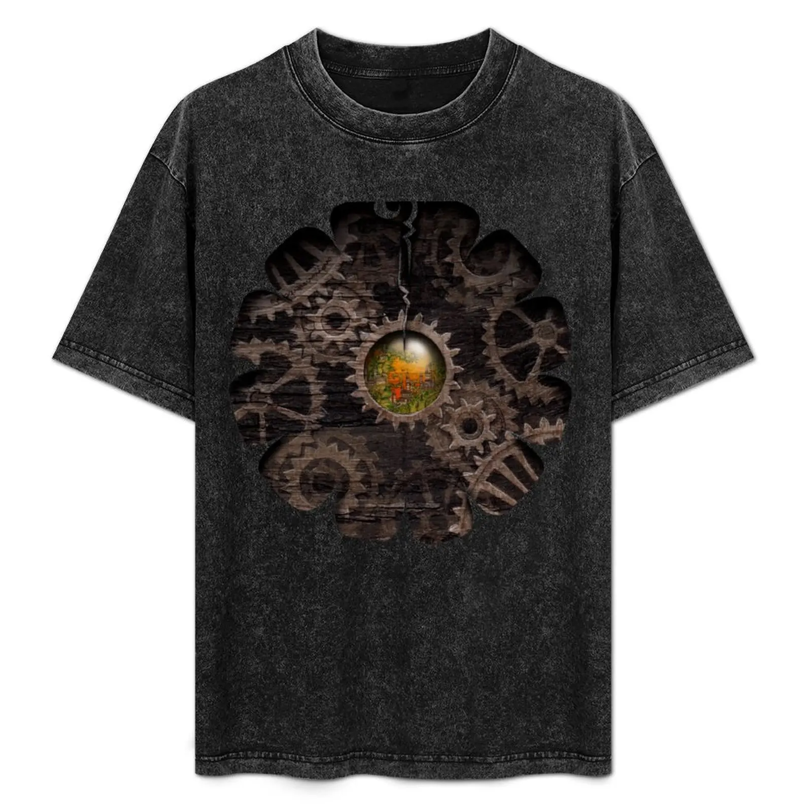 

Quanta 7 with Sunset T-Shirt Fashion Print Casual Short Sleeve