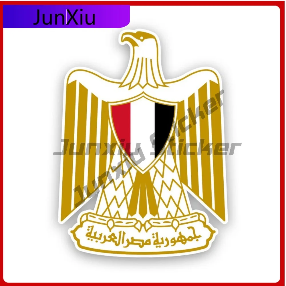 

Minimalist Creative Egyptian Coat Of Arms Sticker Decal American Made Uv Protected Egypt Flag Egy Eg Coa Decal Anti Scratch No