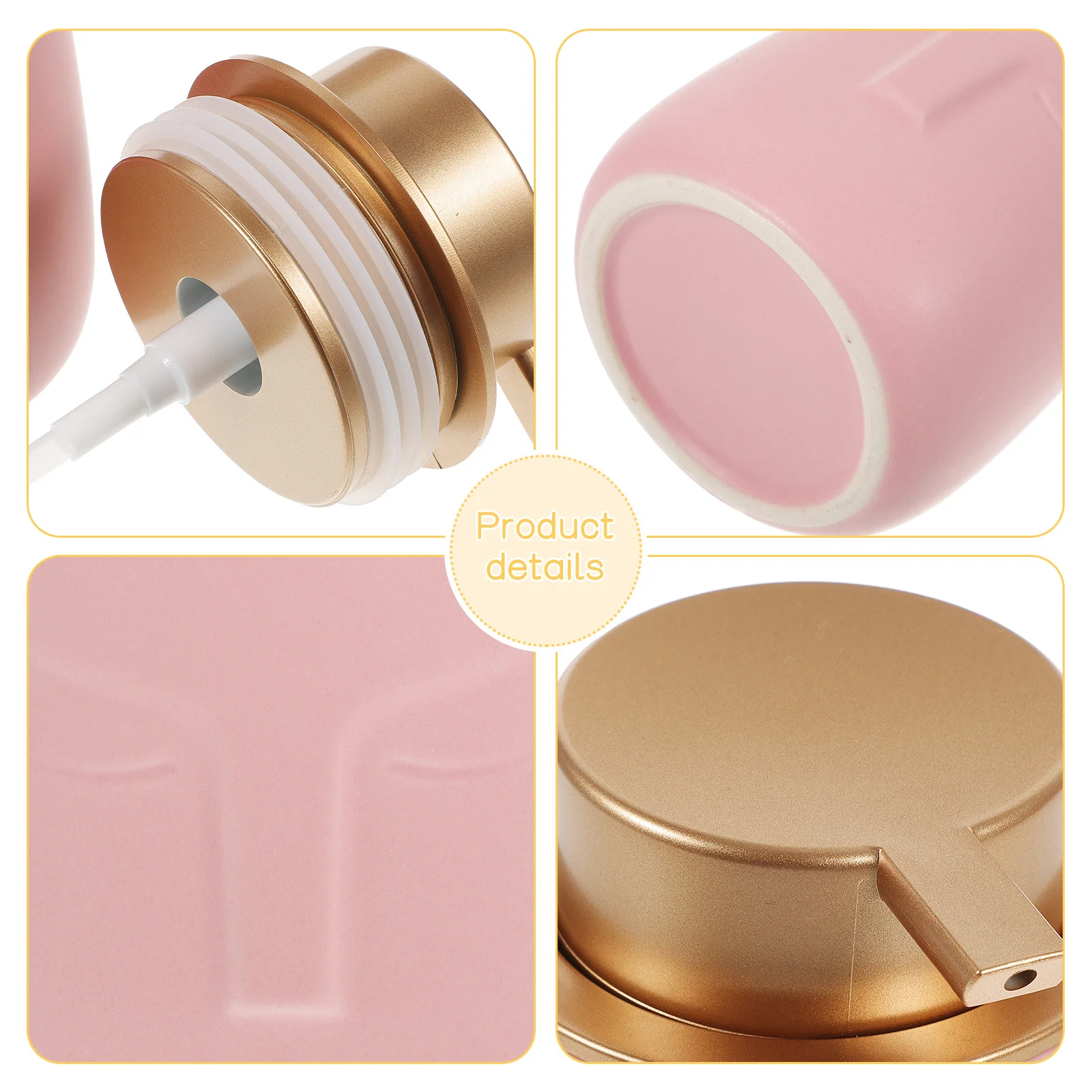 

Многоразовый керамический дозатор-помпа для лосьона, мыла, шампуня, геля для душа, для ванной и кухни, декоративный