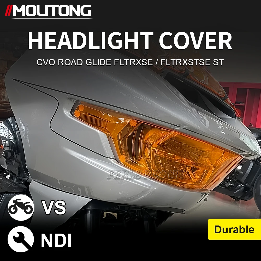 

FOR Harley CVO Road Glide FLTRXSE/ST 2024 NEW Headlight Cover & Protector - Motorcycle Fairing Accessories For Road Glide FLTRX