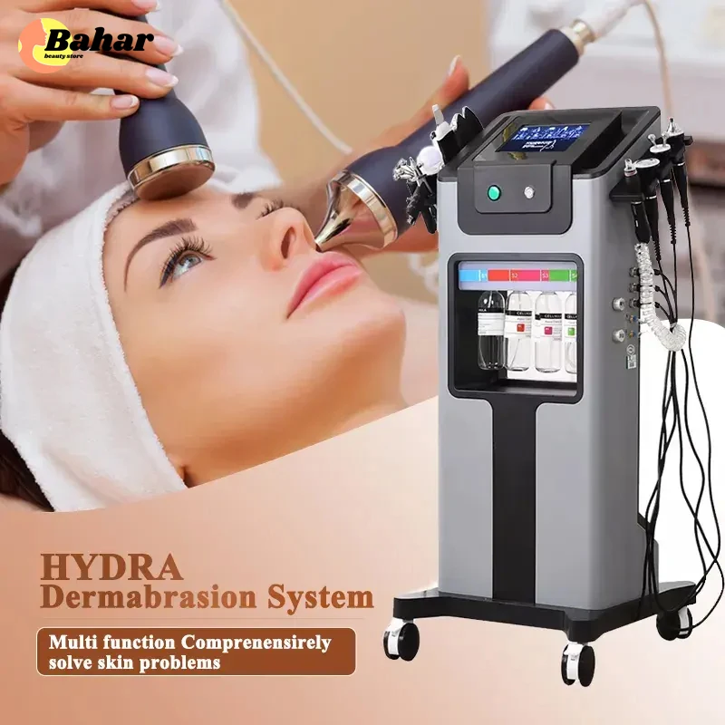 

10 IN 1 Water Peel Hydro Facial Machine Deep Cleansing Blackhead Removal Anti-Aging Skin Rejuvenation Beauty Spa Salon Equipment