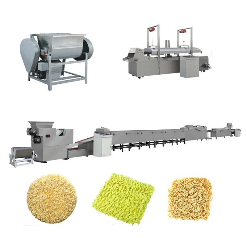 FOODLINE High Yield Non-fried Instant Noodle Production Line Hot Air Drying Noodle Production Assembly Line