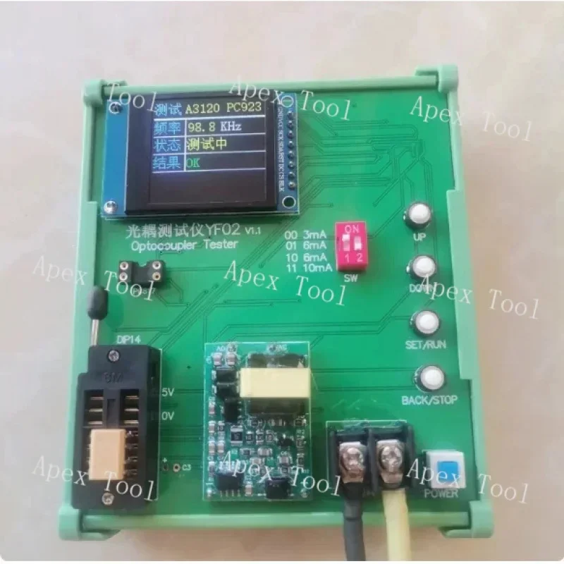Optocoupler Tester A4506/6N137/TLP181/PC817, TTL Type, Etc.