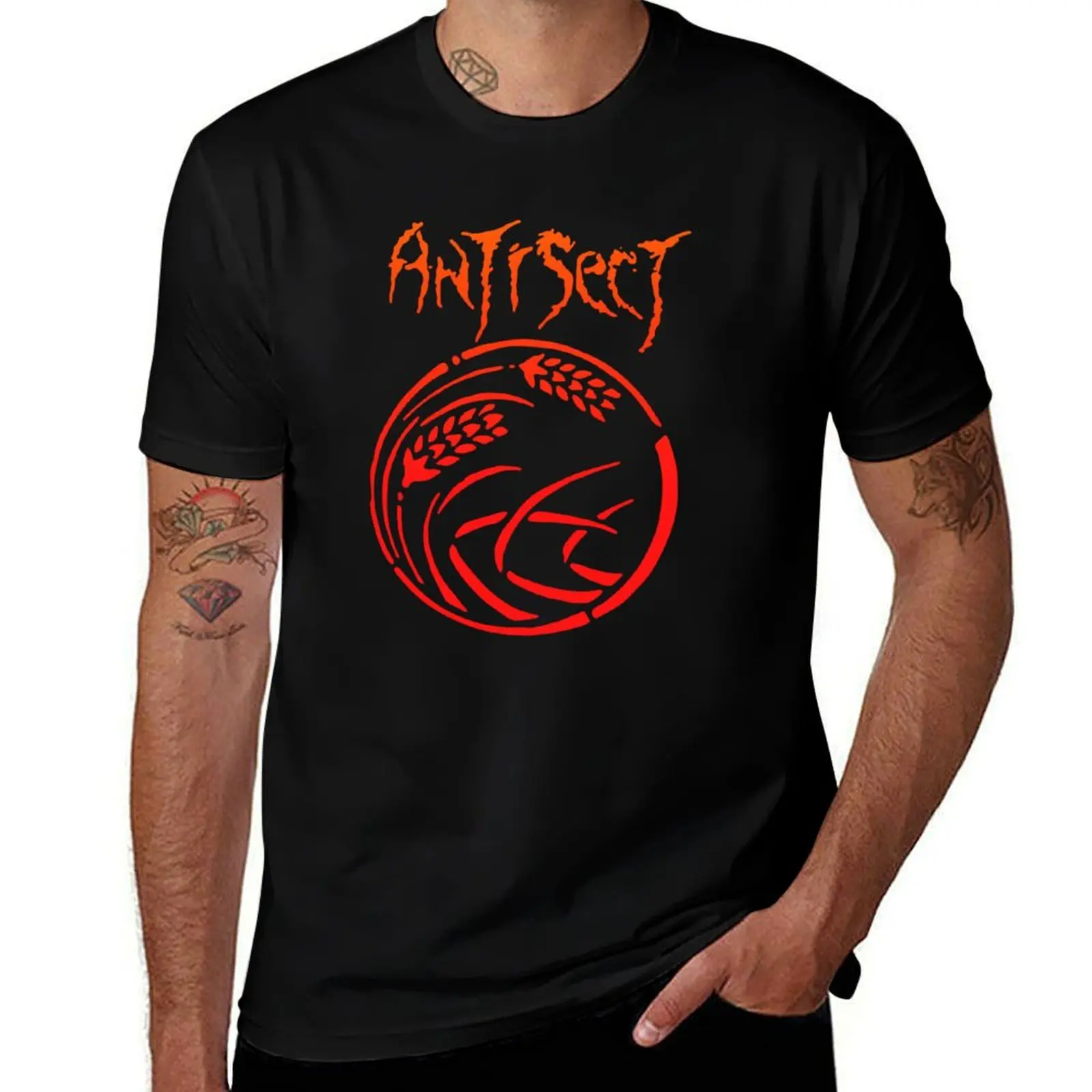 Antisect T-Shirt cotton graphic tees sweat anime stuff mens clothes