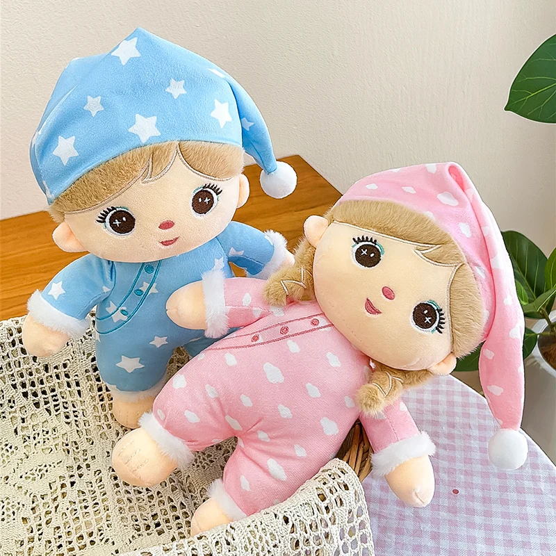 Pajama Doll Cute Angel Girl Plush Toy Lovely Stuffed Anime Figure Doll Wear Beautiful Dress Soft Toys for Girls Nice Gifts