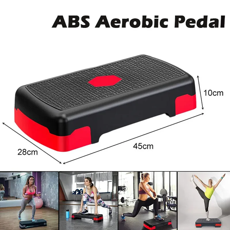 

Fitness Pedals Mini Body Building Stepper Adjustable Non-slip Stable 200KG Load-bearing Home Gym Training Equipment